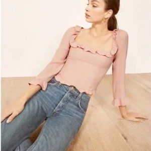 Reformation Barb Top - NWOT sz 12